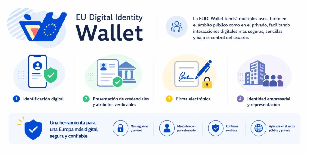 para que sirve la EUDI Wallet