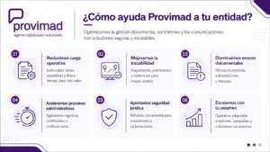 como te ayuda provimad - sector financiero