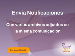 notificaciones con varios archivos adjuntos